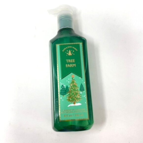 Bath & Body Works 2-Pack Cleansing Gel Hand Soap Tree Farm 8 Fl Oz - Picture 3 of 6